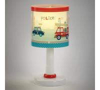 Dalber lámpara de mesa infantil Police, G4, Ø 15 cm