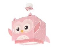 Dalber Lámpara De Techo Colgante Infantil Little Pink Owl Búho Rosa