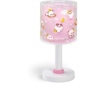 Dalber Lámpara Infantil De Mesa, Mesita y Luz Quitamiedos Kawaii Friends Rosa animalitos, 41761S, G4-4W LED - Bombilla incluida