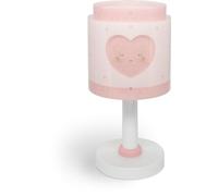 Dalber Lámpara Infantil De Mesa o Mesita Baby Dreams Corazón Rosa, 76011NS, G4-4W LED - Bombilla incluida