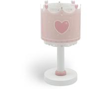 Dalber Lámpara Infantil De Mesa o Mesita Little Queen Corona, 61101N, G4-4W LED - Bombilla incluida