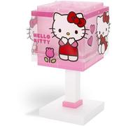 Dalber Lámpara Infantil de Mesilla Hello Kitty 73261 G4 | Lámpara infantil de mesa o mesita; G4 4W LED - Bombilla incluida; Luz Quitamiedos