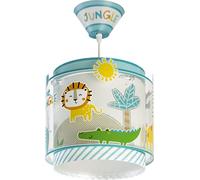 Dalber Lámpara Infantil de Techo Colgante My Little Jungle Animales Jungla, 60 W, Multicolor, 76112, E27