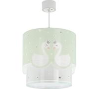 Dalber Lámpara Infantil De Techo Colgante Sweet Love Cisne Verde, E27, 61712H
