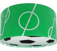 Dalber Lámpara Plafón De Techo Infantil Fútbol, Plafones Infantiles, 41736M, E27-2 x 15W, verde
