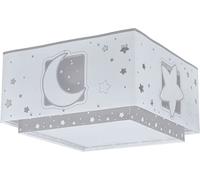 Dalber Lámpara plafón de techo infantil Moonlight Luna y Estrellas Gris, plafones infantiles, 63236E, E27