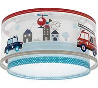 Dalber Lámpara plafón de techo infantil Police Policia Coches, plafones infantiles