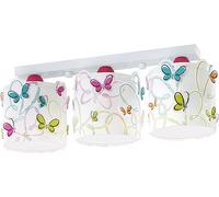 Dalber Lámpara Plafón Techo Infantil 3 Luces Mariposas 62143
