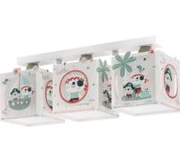 Dalber Lámpara de techo Pirat de 3 luces para la habitación de los niños