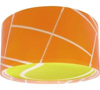 Dalber Lámpara Plafón Techo Infantil Tenis Naranja 41756 E27 | E27 - 2 x 15W; habitación niños; plafones infantiles.
