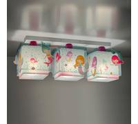 Dalber Mermaids plafón, sirenas, 3 luz