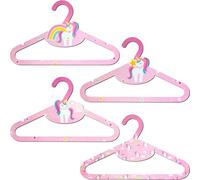 Dalber Percha Infantil Unicorns Unicornios Gris Pack 8 uds. (2 x Modelo) 31 cm