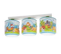 Dalber Plafón De Techo Infantil 3 Luces Isla Pirata