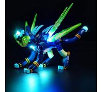 DALDED Kit de iluminación LED para Lego DREAMZzz Zoey y Zian The Cat-Owl, luz LED compatible con modelos de bloques de construcción Lego 71476 (no incluye juego)