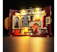DALDED Kit de iluminación LED para Lego Harry Potter Gryffindor House Banner Set, luz LED compatible con modelos de bloques de construcción 76409 (no incluye juego Lego)