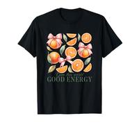 Dale a este mundo naranjas de buena energía Camiseta