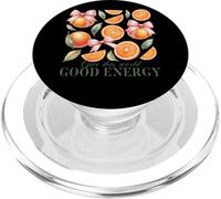 Dale a este mundo naranjas de buena energía PopSockets PopGrip para MagSafe