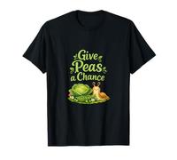 Dale a los Guisantes una Oportunidad Slug Life Cottagecore Gráfico Camiseta