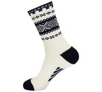 Dale of Norway - Calcetines - Cortina Socks Off White/Navy de Lana - Talla 43-46 - Blanco Blanco 43-46