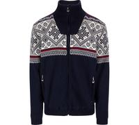 Dale of Norway Hardanger Windproof, chaqueta de lana, hombre, navy L(52) Navy Offwhite Redrose