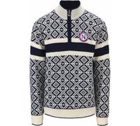 Jersey de hombre Dale of Norway Cortina 2026 Masc. Sweater Talla: M / Color: azul oscuro/blanco
