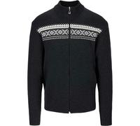 Dale of Norway - Jerséis - Dalestølen Jacket Dark Charcoal/Off White de Lana - Talla S - Negro Negro S