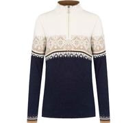 Dale of Norway - Jerséis Mujer - Moritz W Sweater Navy Bronze Beige Offwhite para Mujer de Lana - Talla XL - Azul marino Azul marino XL