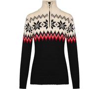 Dale of Norway - Jerséis Mujer - Myking W Sweater Black Raspberry Offwhite para Mujer de Lana - Talla XL - Negro Negro XL