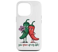 Dale sabor a mi vida Lindo Amor Chili Carcasa para iPhone 13 Pro