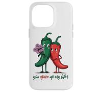 Dale sabor a mi vida Lindo Amor Chili Carcasa para iPhone 14 Pro Max
