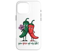 Dale sabor a mi vida Lindo Amor Chili Carcasa para iPhone 16 Pro Max
