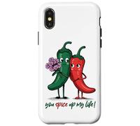 Dale sabor a mi vida Lindo Amor Chili Carcasa para iPhone X/XS