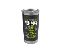 Dale sabor a tu vida con menta Vaso térmico de acero inoxidable de doble pared