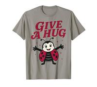 Dale un Abrazo a Ladybug, Feliz y Divertido último día de Verano Escolar Camiseta
