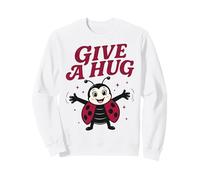 Dale un Abrazo a Ladybug, Feliz y Divertido último día de Verano Escolar Sudadera