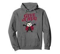 Dale un Abrazo a Ladybug, Feliz y Divertido último día de Verano Escolar Sudadera con Capucha