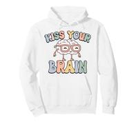 Dale un Beso a tu Cerebro, inspira, educa, Genial, Retro, Vintage Sudadera con Capucha