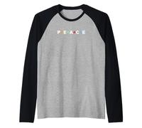Dale una Oportunidad a la Paz Camiseta Manga Raglan