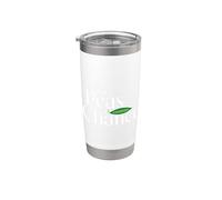 Dale una oportunidad a los guisantes - Juego de palabras sarcástico divertido vegetariano - Anillos Vaso térmico de acero inoxidable de doble pared