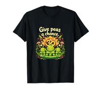Dale una Oportunidad a los Guisantes Plant Parent Cottagecore Art Camiseta