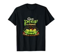 Dale una Oportunidad a los Guisantes Plant Parent Cottagecore Art Camiseta