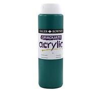 Daler Rowney 123500386 Graduado Pintura Acrílica 500ml Phthalo Verde
