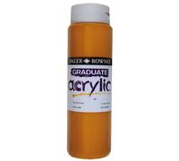 Daler Rowney 123500690 Pintura Acrílica Graduate 500ml Ocre Amarillo