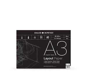 Daler Rowney A3 Serie un Maquetación Almohadilla - blanco, 1