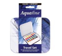 Daler Rowney Aquafine Acuarela 24 Color Estaño Set
