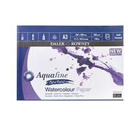 Daler Rowney Aquafine Bloc Acuarela Retrato Encolado A3 300G/M² 12 hojas