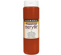Daler-Rowney D123500583 Tinta Acrílica DAL GRADUATE 500ML Rojo Veneciano