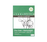 Daler Rowney Eco Papel para Dibujo, Pesado Grano Fino Encolado A4 200G 30 hojas
