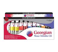 Daler Rowney Georgian Colores Óleo Diluible Selection Set 10x37 ml