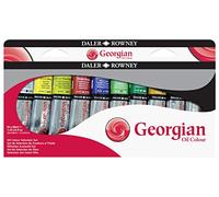 Daler Rowney Set de óleos Georgian Colores Selección 10 x 38 ml